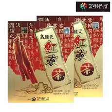 고려원 홍삼과립차 100T(50Tx2개), 3g, 50개입, 2개