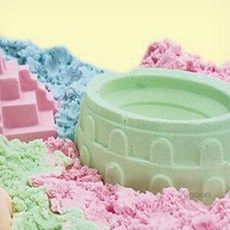 Kigoon 모래성 만들기 몰드 6종세트 유아선물 재미있는모래놀이