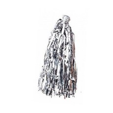 (올핀) 붐비나 운동회 응원용품 응원수술 은색 - 개 (1개입)