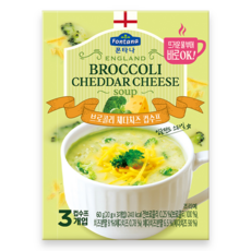 폰타나 잉글랜드 브로콜리 체다치즈 컵수프, 60g, 1개