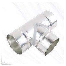 덕트연결소켓 T자형 100파이 환기덕트 연결소켓 배기연결