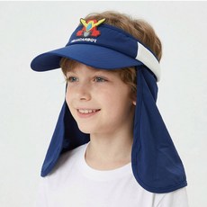 햇빛차단 필수품 헬로카봇 캐릭터 어린이 썬캡