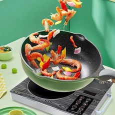 하이라이트 전기레인지 프리스탠딩 대용량 주방용 강력한 출력 가정용 인덕션 호환 가능, 가지고 다닐 수 있는, 나무결 세라믹 전기레인지 3500W