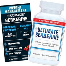 얼티메이트 베르베린 파이토솜 Ultimate Berberine HCL 60캡슐, 60정 1개, 1개, 60