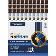 8차 완판 관절 영양제 한의사 공동 개발 마시는 MSM N 아세틸 글루코사민 허리 무릎 연골 관절생생진액, 1개, 30회분