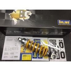 正廠瑞典 OHLINS 可調後式避震器 TMAX530 2017 2024 年 專用, 1個, 黃色
