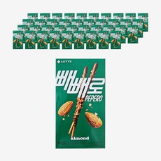 빼빼로 아몬드, 37g, 40개