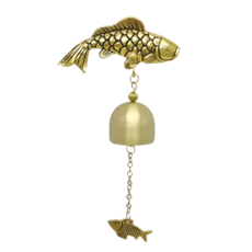 [럭키 도어벨] 액막이 부엉이 명태 현관종, 02.골드 액막이 명테