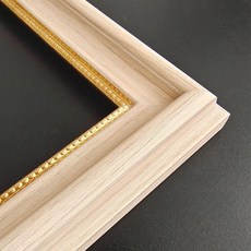 캔버스 벽걸이 사진 명화 틀 프레임 유화 맞춤형 엔틱, 1개, 빈티지내추럴우드컬러