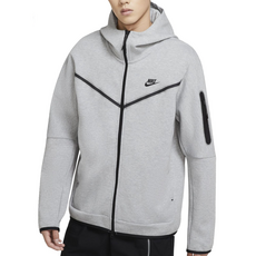 Nike Tech Fleece Windrunner 全拉鍊長袖連帽衫 灰色