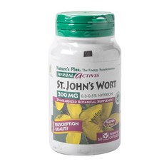 自然加聖聖約翰草 300 毫克素食膠囊, 1個, 60入