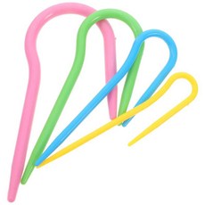 크로셰 바늘 가벼운 인체공학적 뜨개질 도구 스웨터 레이스 수제 공예 자수용, 1개