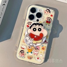 티류으스 짱구 마그네틱 풀커버 갤럭시 S23 FE S25Ultra/S24Plus 케이스