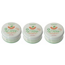 Wakodo 일본직배송 와코도 베이비파우더 베이비파우더추천 가벼운선물 신생아선물 조리원준비물 120g 3개