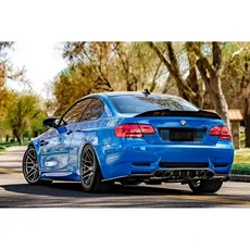 BMW 3 시리즈 E90 E92 E93 325i 328i 335i 330i 05-12 리어 트렁크 스포일러 호환, E92 카본 룩