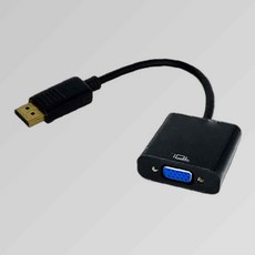 HD-V11 디스플레이 포트 DP to VGA 변환 케이블, 1개