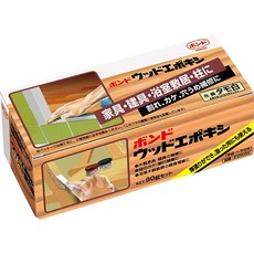 코니시KONISHI 본드 우드 에폭시 90g세트 다모하얀색 #26056, 1개