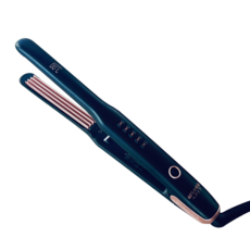 Fodia 玉米鬚夾 60℃低溫護髮蓬鬆造型, 黑色,玫瑰金, ES-11A細板玉米鬚夾