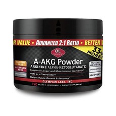 Olympian Labs PSN A-AKG 파우더 남성용 건강 에너지 및 스포츠 영양 성능 40-3g 서빙 120g 병, 1개