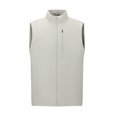 科技棉防風防潑水立領保暖軟殼馬甲 - 耐磨跑步保暖背心, S 建議體重（40-45 公斤）, 山影灰男女通碼