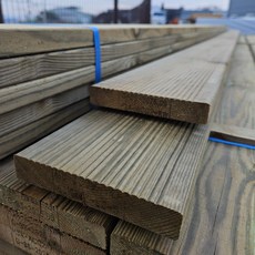 방부목 데크 21X120X1200 방부데크 DIY 야외데크, 1개