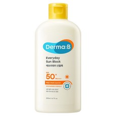 더마비 에브리데이 선블록 SPF50+ PA++++, 200ml, 1개