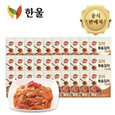 한울 원조볶음김치100g*30, 30개, 100g