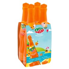 알프스샘물로 만든 어린이 음료수 트위스트앤드링크 오렌지맛 200mlx4병, 200ml, 4개
