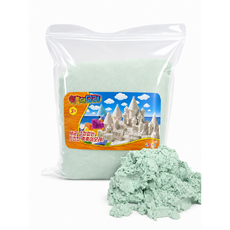 촉촉이 모래놀이 대용량모래 촉감놀이 단품, 민트, 4kg, 1개