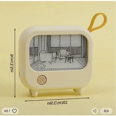 무드 LED 선물 액자 그림 거실 취침등 집들이 액자 드림캐처 무드등, LD35-옐로우