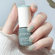 O'YAFUN 水性指甲油, 1個, #30薄荷冰沙