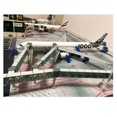 JC Wings 1:200 대형기 중형기 브릿지 승객탑승교 단복수모형, 1_1:200 넓은체 복도 다리, 1_1:200 넓은체 복도 다리, 1개