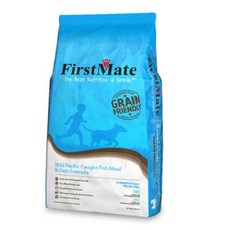 FirstMate 野生海魚&燕麥全犬配方飼料, 11kg, 1包裝, 海鮮
