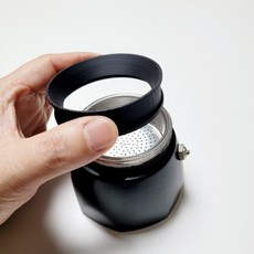 티어원 도징링 모카포트 도징툴 3D 도징링, 1개, (뉴브리카2컵 호환) 3D도징링