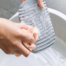 글마트 빨래판 실리콘미니빨래판, 그레이, 1개