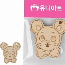 나무 공예 키트 동물 얼굴 우드키트