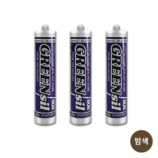 밤색 실리콘 다우그린실808 일반실내외용, 3개