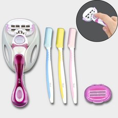 새나로 도루코 여성 면도기 세트 눈썹면도기