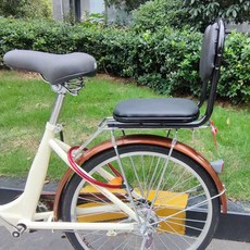 자전거 뒷안장 보조의자 뒷자리 암레스트 짐받이 뒤안장, 1개, 등받이 좌석