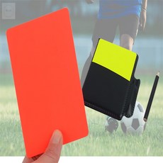 해소미디자인 축구 심판카드 수첩 축구심판용품, 1개