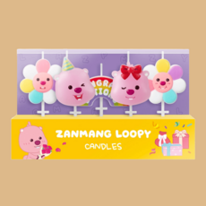 잔망루피 NEW 캔들 행운 축하 기념일 이벤트용, 1개