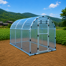 튼튼농가 조립식 비닐하우스 25mm강관 온실 텃밭 재배 (3m2m2m), 1개
