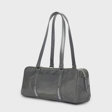 [국내정품] 홈보이스포츠클럽 더플백 line boston bag(라인보스턴백) - 차콜 113699