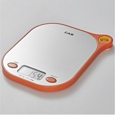카스 디지털 주방저울, KE-7000(오렌지), 1개