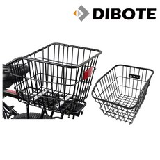 DIBOTE 迪伯特 加粗自行車後貨架車籃 置物籃, 1個, 後車籃