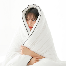 아누베오 하루의온도 60수 고밀도 순면 차렵이불