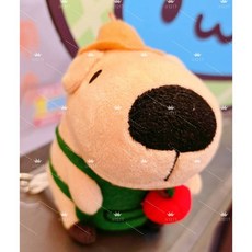 貓貓蟲-咖波 店長咖波 8CM 娃娃吊飾 玩偶 生日禮物 交換禮物 咖波屋 快閃店 台灣百味, 1個, 店長狗狗,一入