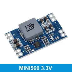 LM2596s DC-DC 스텝 다운 전원 공급 장치 모듈 3A 가변 스텝 다운 모듈 LM2596 전압 조정기 24V 12V 5V 3V MINI560 전자 부품 액세서리 소스, MINI560 3.3V