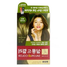 셀프 염색약 애쉬브라운 새치커버 튜브타입 간편 염색 크림