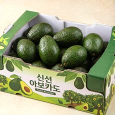 서진수입사직송 생 아보카도 생과, 20개, 200g 내외